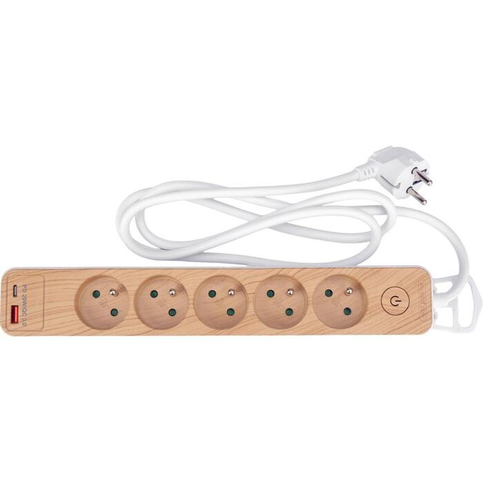 Sthor pagarinātājs USB koks ar zemējumu