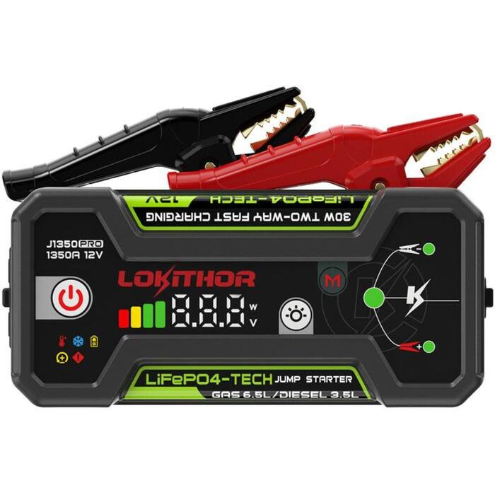 LOKITHOR J1350 Pro 25.6Wh palaišanas