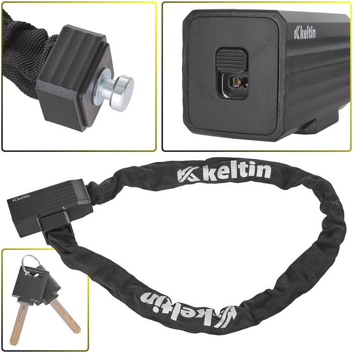 Keltin K02306 velosipēda ķēdes slēdzene, 900mm
