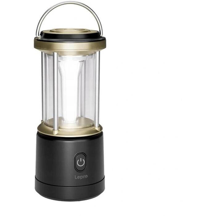 LEPRO 330043-BK kempinga lampa, 12W, 1100lm