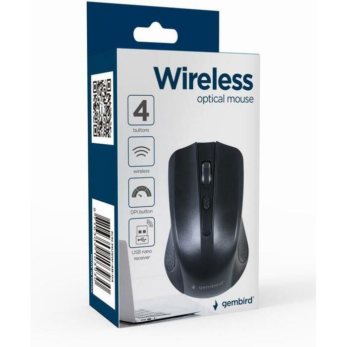 Gembird USB datorpele MUSW-4B-04, 4 pogas