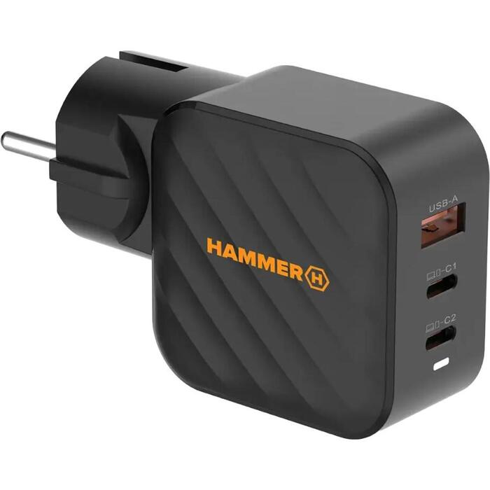 Hammer lādētājs AKC001483 RapidCharge 65W, 65W