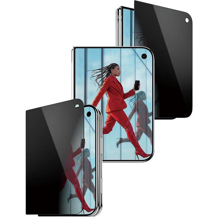 PanzerGlass Privacy w. EasyAligner | Screen protector | Apple | iPhone Duo | Glass | Transparent (PG12437)