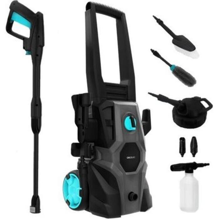 Cecotec Augstspiediena mazgātājs HydroBoost 1600 Car&Garden 8137, 1600 W, 220-240 V, 135 bāri, 468 l/h, alumīnija sūknis (8137)