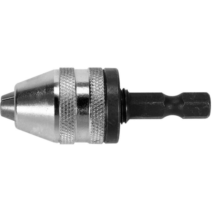 Yato bezatslēgu urbjpatrona YT-04644, 0.5-3 mm, 50 mm, 1/4" 6.3 mm, oglekļa tērauds, hromēta, sešstūra (YT-04644)