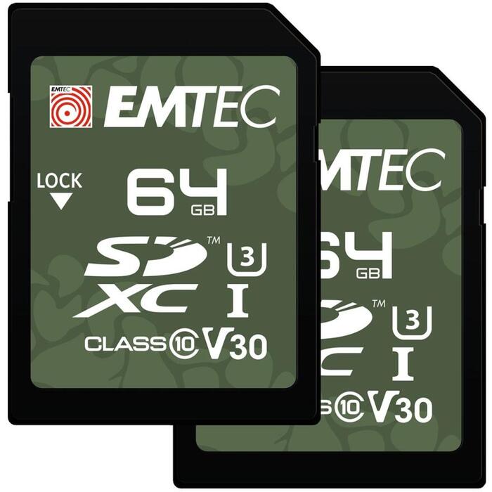 Emtec Atmiņas karte ECMSD64GXCU3ORP, 64GB, UHS-I