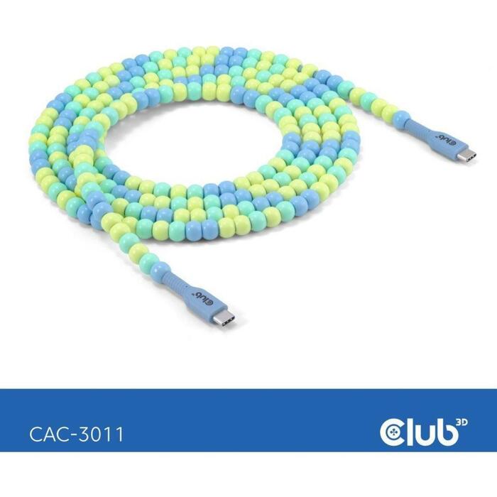 Club3D USB-C uz USB-C kabelis CAC-3011