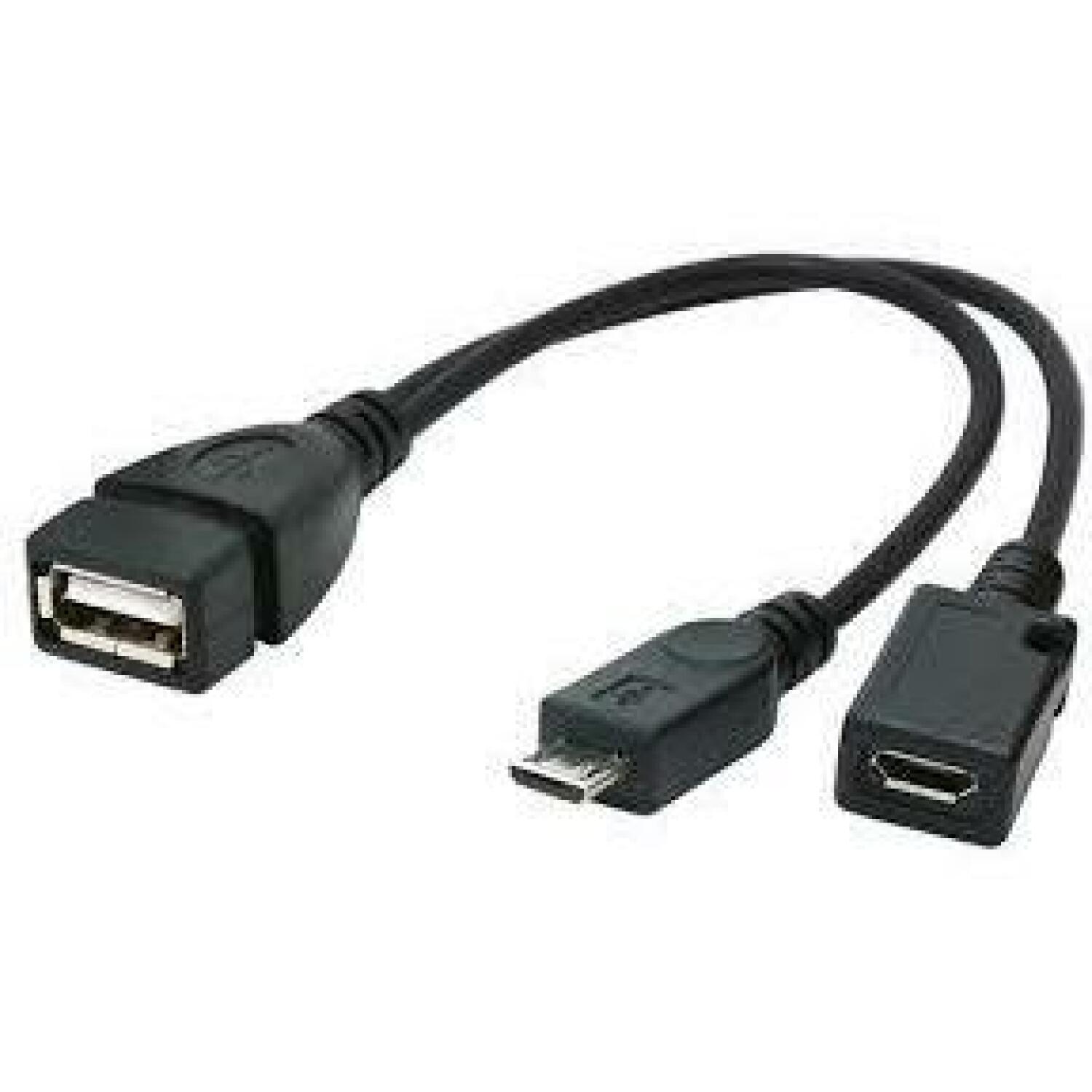 Gembird USB adapteris kabelis A-OTG-AFBM-04 0