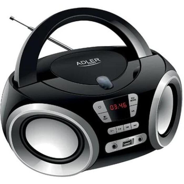 Adler AD 1181bc Boombox, CD/MP3, FM