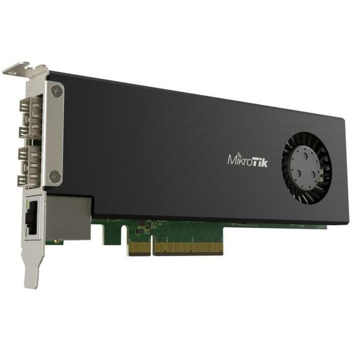 Mikrotik maršrutētājs/rūteris CCR2004-1G-2XS-PCIE, 0.3 kg