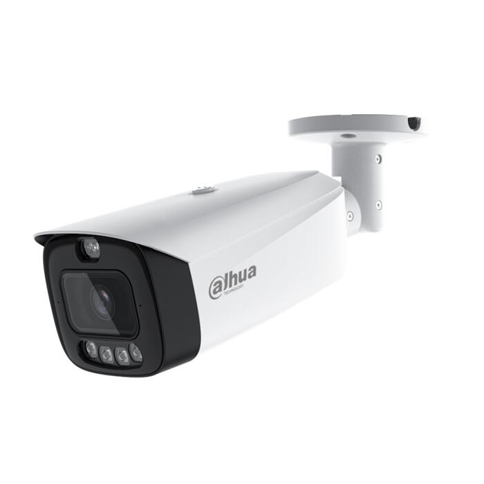 Dahua HFW3849T1-ASPV0360B-PRO 8 MP сетевая outdoor bullet-камера 1/1.8″ CMOS фиксированный объектив 3.6 mm PoE IP67 IR 50 м WDR AI аналитика встроенный микрофон белый (HFW3849T1-ASPV0360B-PRO)