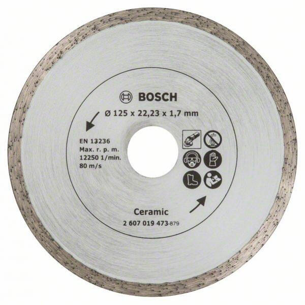 Dimanta griešanas disks flīzēm, Ø110 mm