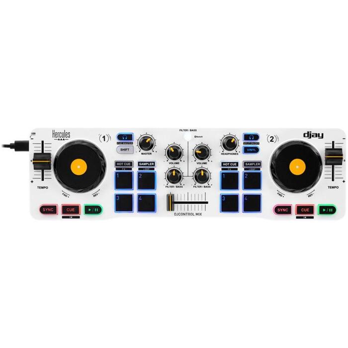 Hercules DJControl Mix 4780921, 2-kanālu, USB