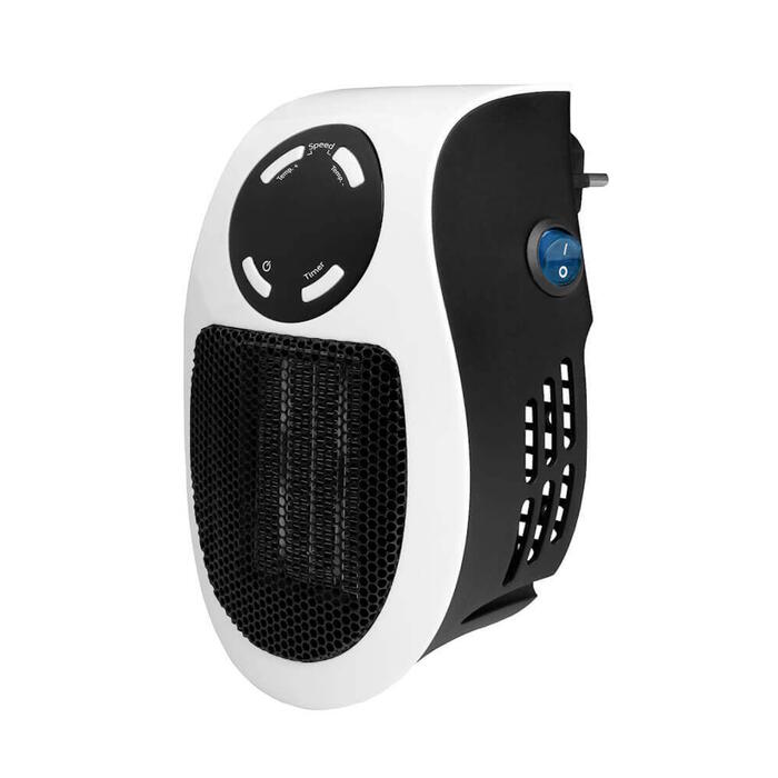 Kontaktligzdā pieslēdzams keramikas ventilatora tipa sildītājs