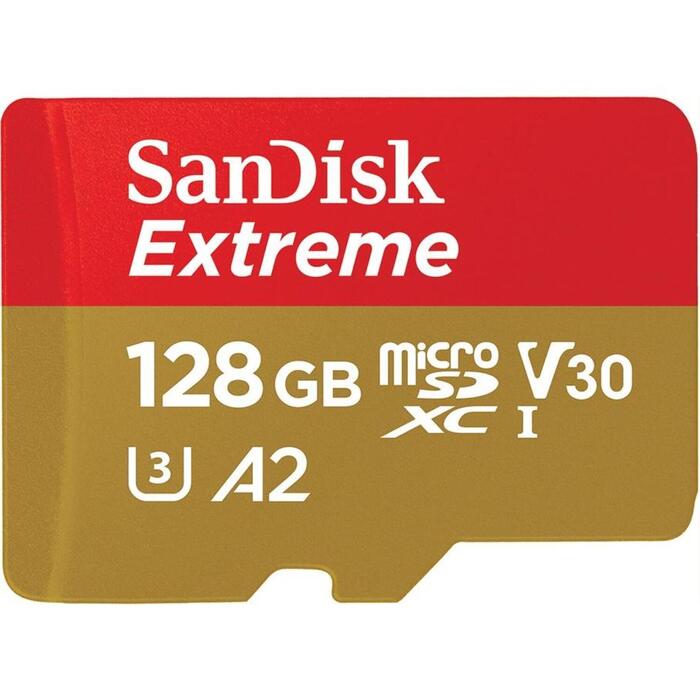 Sandisk atmiņas karte, Extreme, SDSQXAA-128G-GN6MA, 128