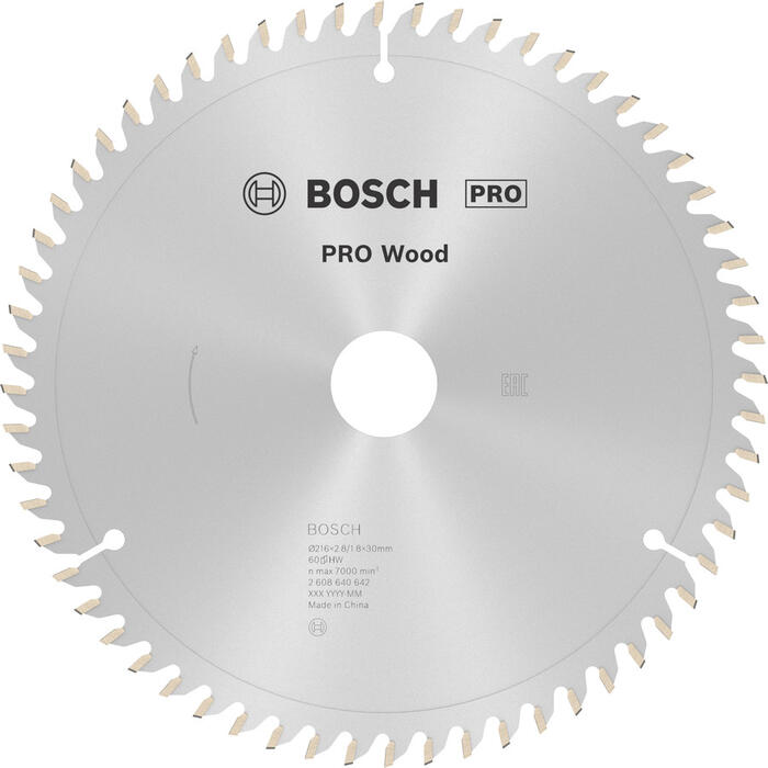 Ripzāģa disks 216x30 mm Optiline Wood