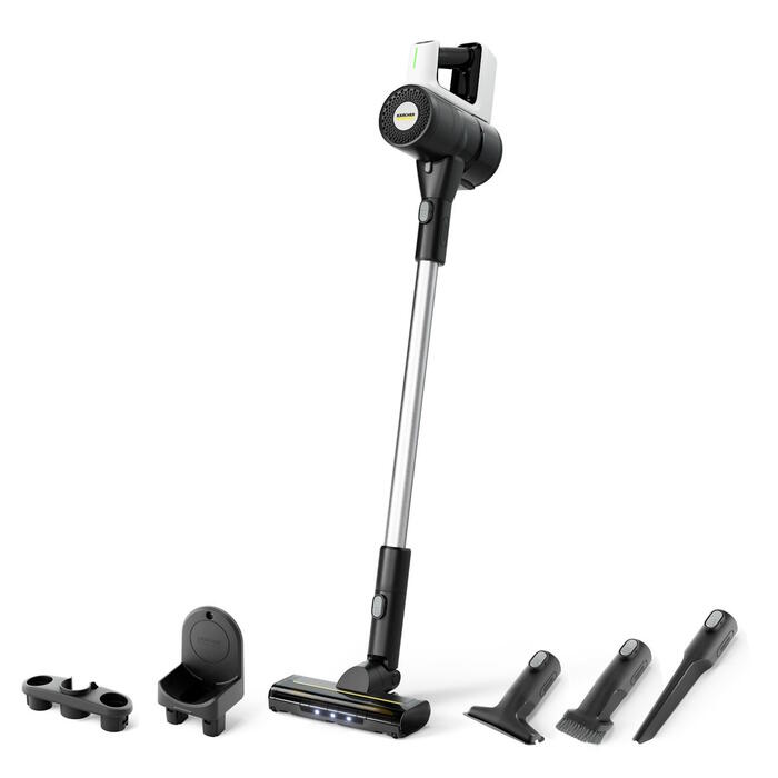 Karcher 1.198-930.0 VCS 3 Nano Bezvada bezmaisā Vertikāls putekļsūcējs 600 ml HEPA filtrs 2.5 Ah (1.198-930.0)