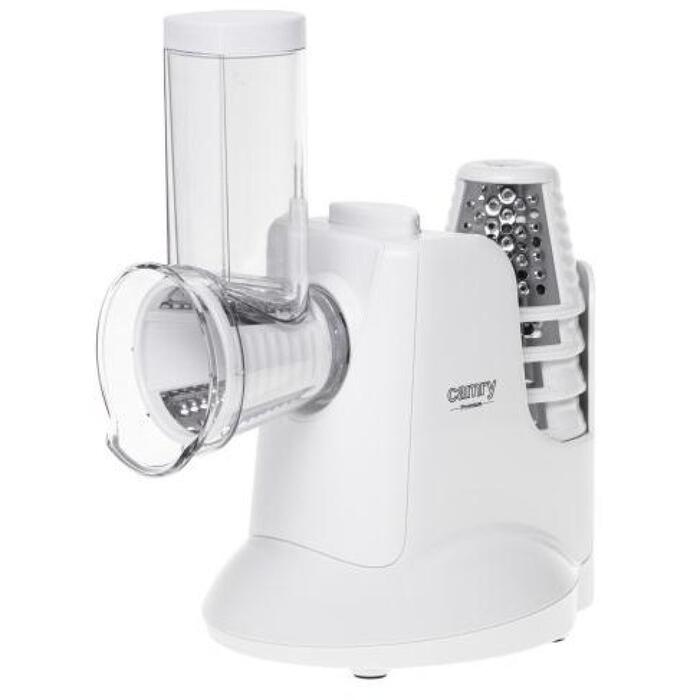 Adler Овощерезка CR 4816, 150 Вт, белая, нескользящие ножки, корпус ABS, кабель питания 0,75 м (CR 4816)
