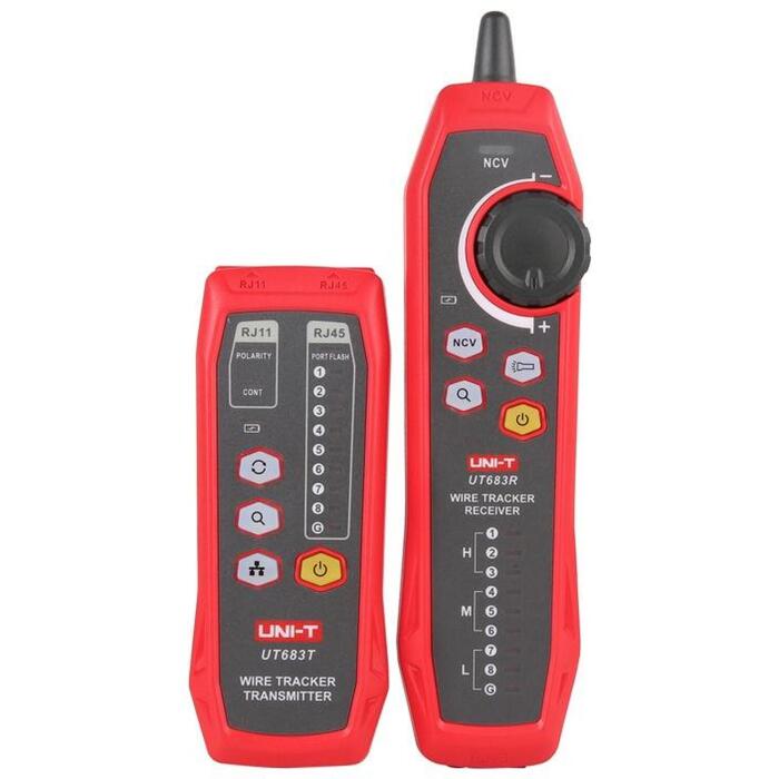Uni-T digitālais kabeļu meklētājs UT683KIT, 1050