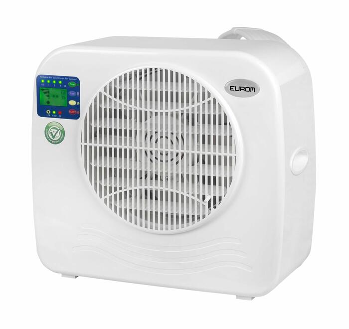 Split kondicionieris kemperim un karavānai mazām telpām 2400BTU 696W 16m³ taimeris 0.5-7.5h AC2401 380019 Eurom (380019)