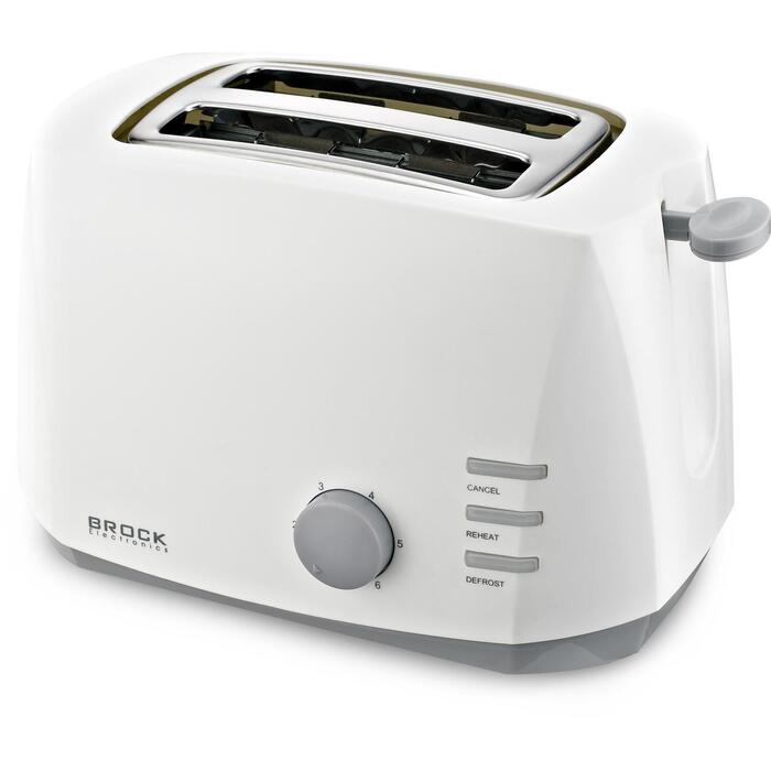 Brock BT 1002 WH Tosteris, 800W