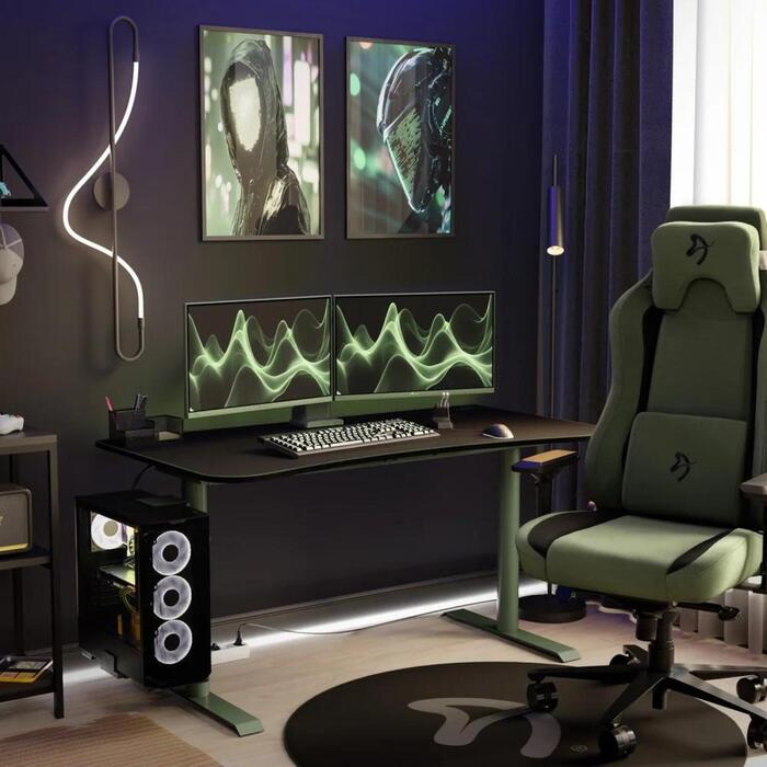 Arozzi монитор Nova AZ-NO-24T1K200-FST, 24", IPS, FHD, 200 Гц, 1 мс, 1920 x 1080, 300 кд/м², 16:9, HDMI, DisplayPort, HDR (AZ-NO-24T1K200-FST)