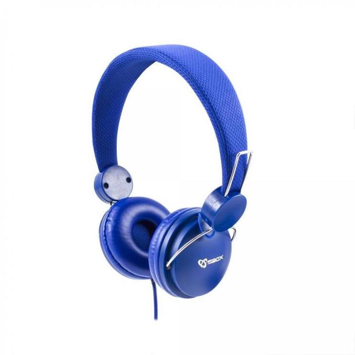 Sbox Austiņas HS-736BL, 20Hz-20KHz, 32Ω, 105dB±3