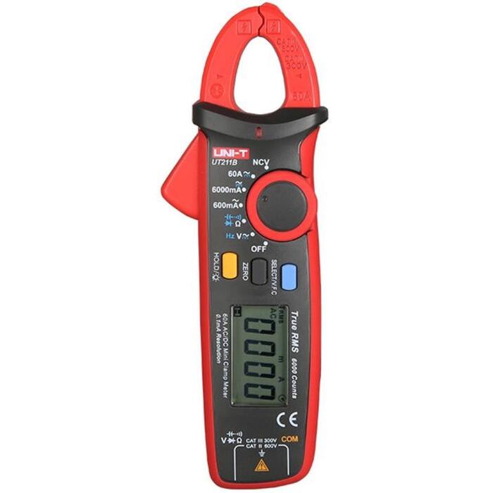 Uni-T Precizitātes skavas multimetra UT211B, 60A