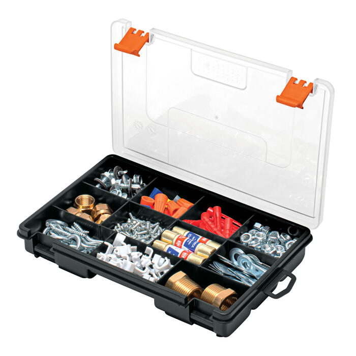 Kaste ar 11 iedalījumiem, 230x150x38mm ORG-11 Truper (ORG-11)