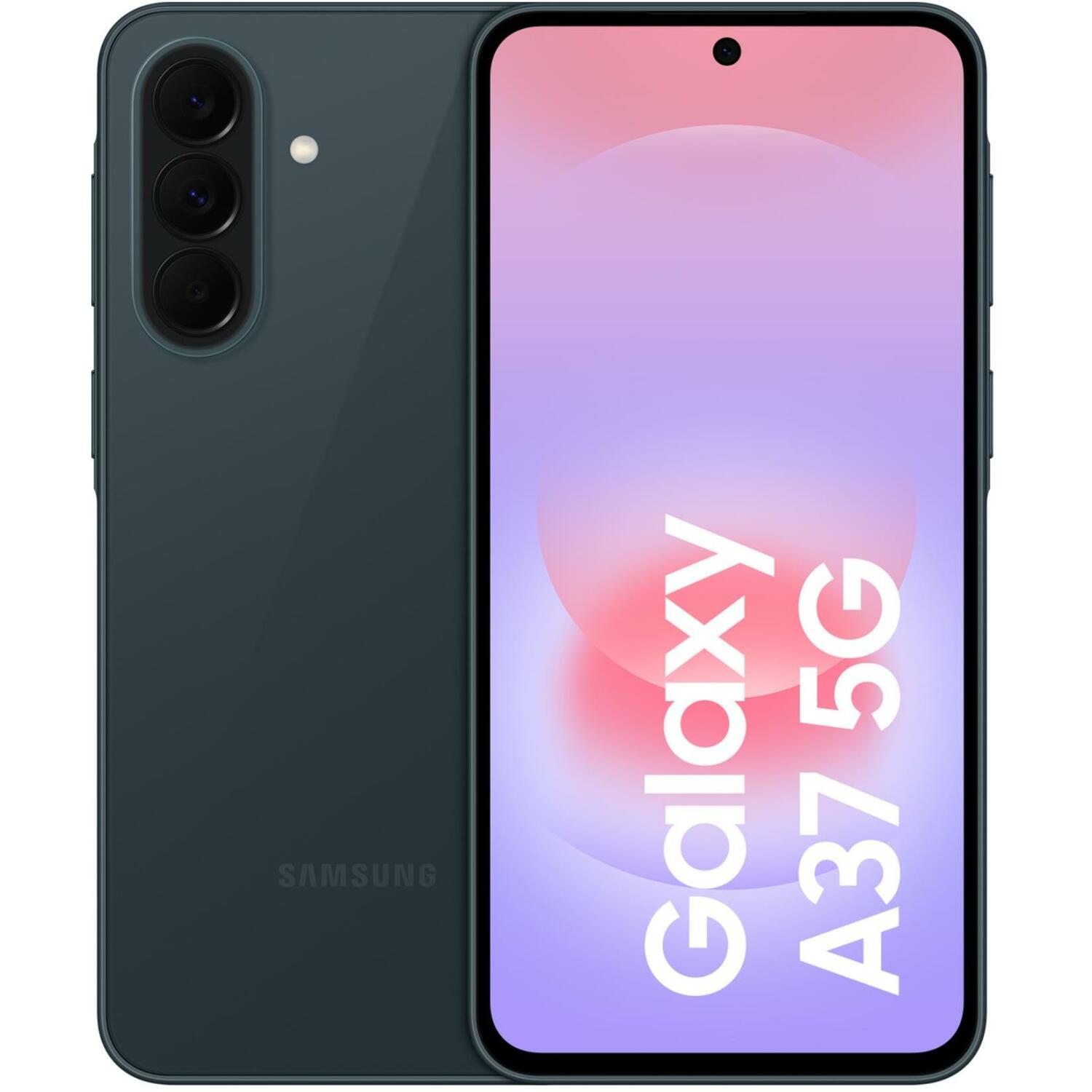 Samsung Мобильный телефон GALAXY A37 5G SM-A376BDGBEUE, 6GB, 128GB, 50MP, 5000mAh, Dual SIM, Android 16.0 (SM-A376BDGBEUE)