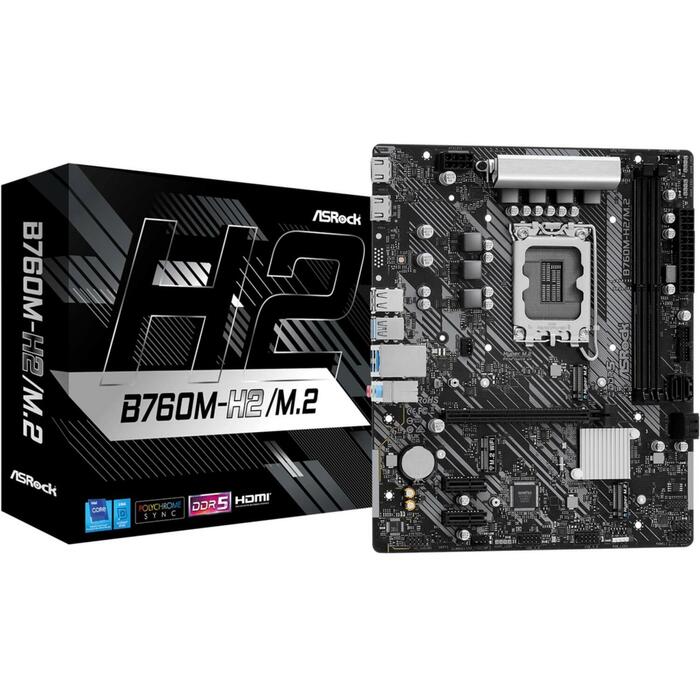 Asrock B760M-H2/M.2, LGA 1700, 2
