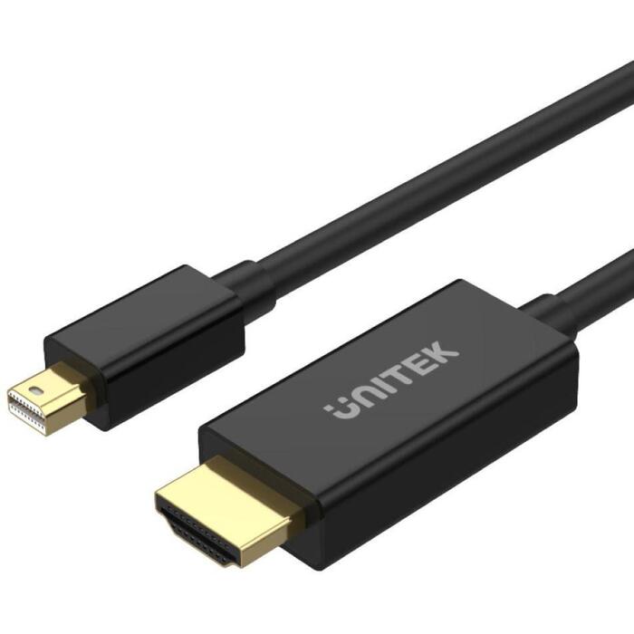 Unitek V1152A Mini DisplayPort-HDMI kabelis, 2m