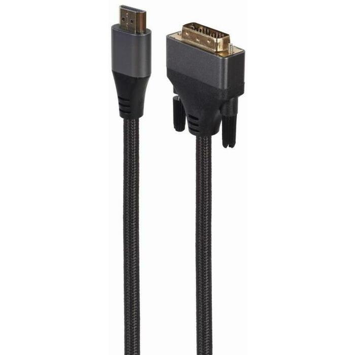 Gembird Video kabelis adapteris CC-HDMI-DVI-4K-6, garums