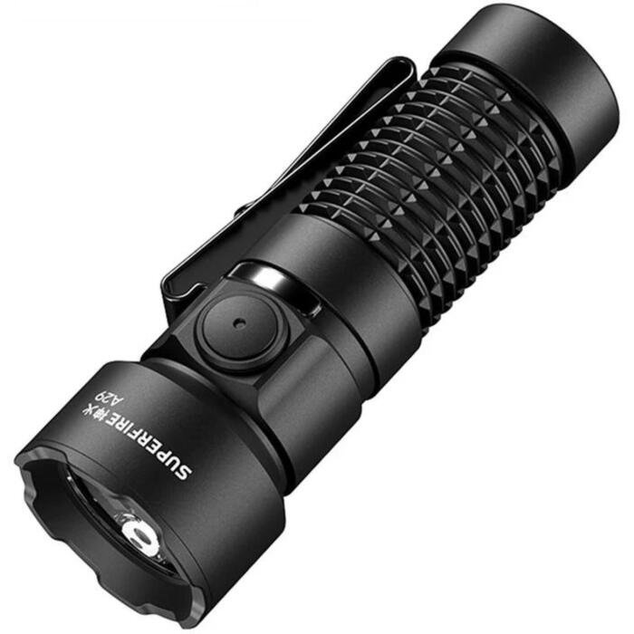 Superfire A29 USB-C lukturis, 3×LED, 15W