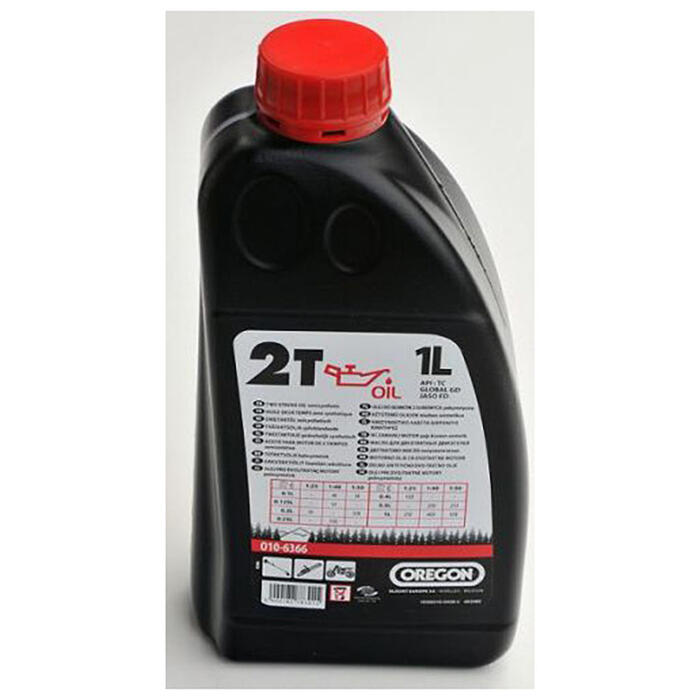 Motoreļļa 2-taktu sarkanā 1:50 1.0l