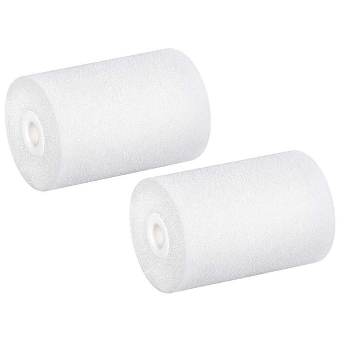 Rullis MINI 5cm Ø35mm, porolons, smalks, balts (2 gab.); 86703099 COLOR EXPERT (86703099)