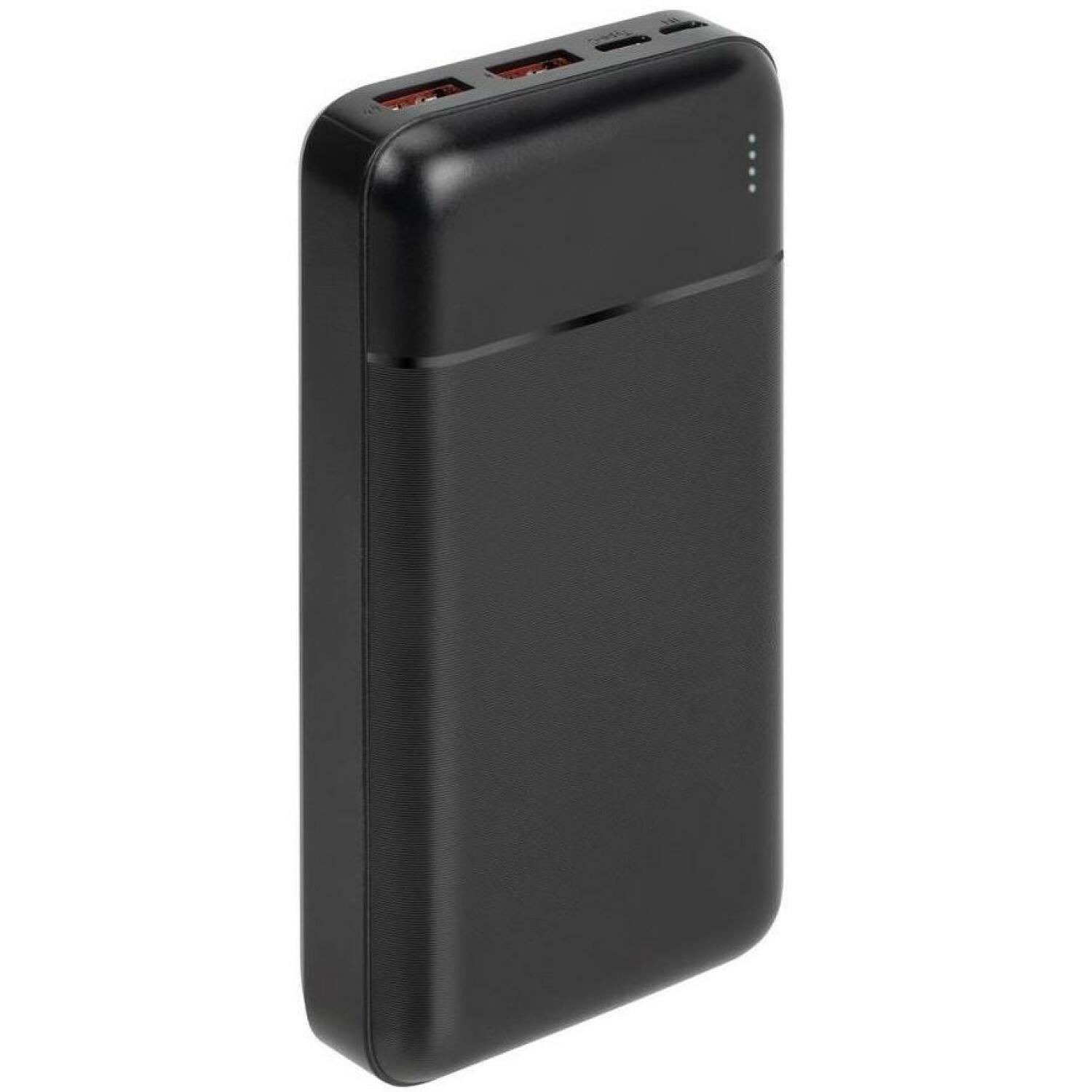 Rivacase Power Bank VA2102 BLACK, 20000 мАч, 22.5 Вт, 2x USB Type-A, 1x USB Type-C, светодиодный индикатор (VA2102 BLACK)