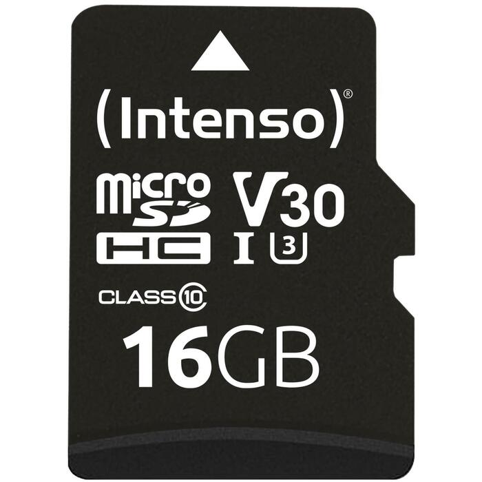 Intenso atmiņas karte microSDHC 3433470 16
