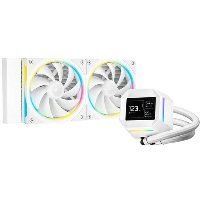 Deepcool šķidruma dzesētājs LM240 WH R-LM240-WHDMMC-1