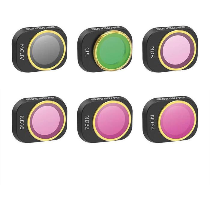 Sunnylife N4P-FI730, 6 objektīvu filtri DJI