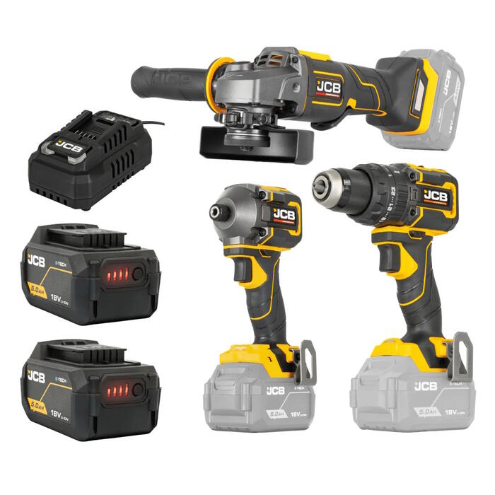 JCB JCB-18PKIT-7 Professional 18V 3 instrumentu