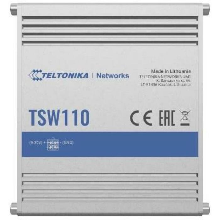 Teltonika komutators TSW110 5 x 10/100/1000
