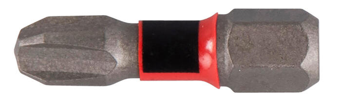 Torsion skrūvgriežu uzgalis (C-form), PH3-25mm, 2gab