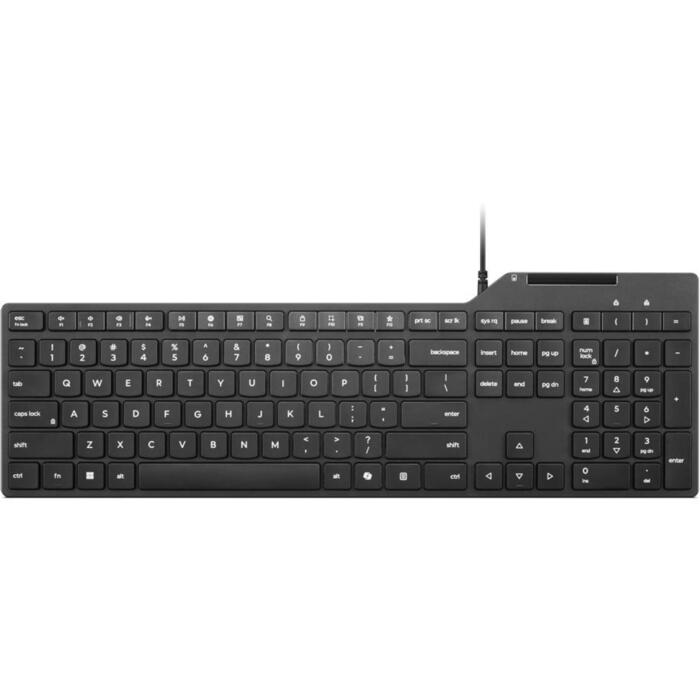 Lenovo USB-A Wired Smartcard Keyboard 5000 | Keyboard | Wired | Estonian | Plunger Type Switch | Black | Brown Box (4Y41U13348)