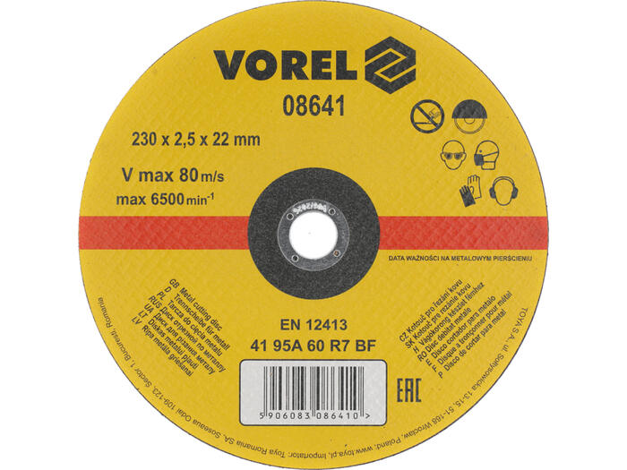 Metāla griešanas disks 230 mm, VOREL