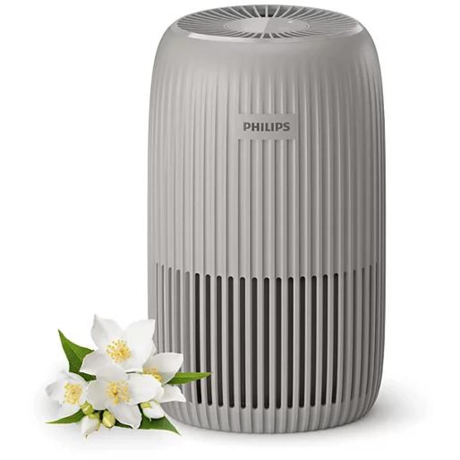 Philips Очиститель воздуха AC0521/14, 60 м³/ч, 25 м², 99,97%, 12 дБ, 5 Вт, HEPA, активированный уголь, предфильтр, ароматерапия (AC0521/14)