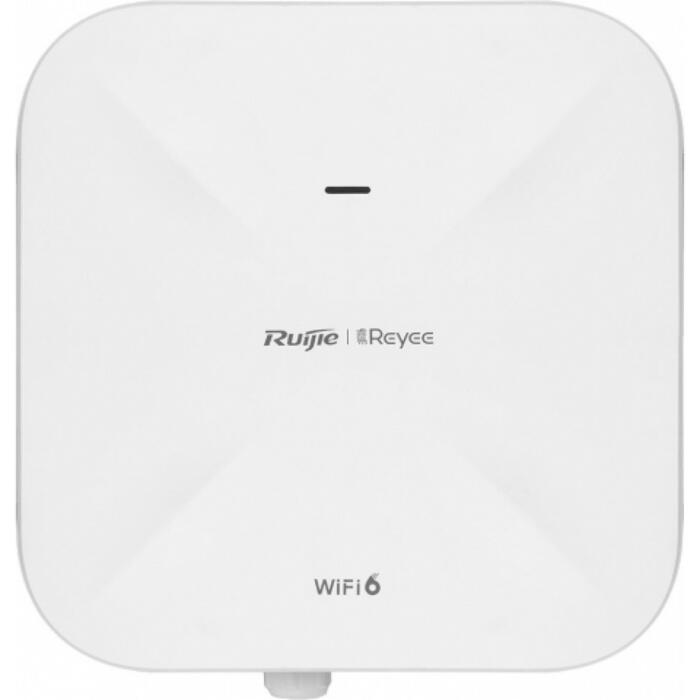 Ruijie Reyee RG-RAP6260(G) Wi-Fi 6 Divjoslu Gigabit Āra Piekļuves Punkts (2.4GHz/5GHz, IP68, PoE Atbalsts) Balts (RG-RAP6260(G))