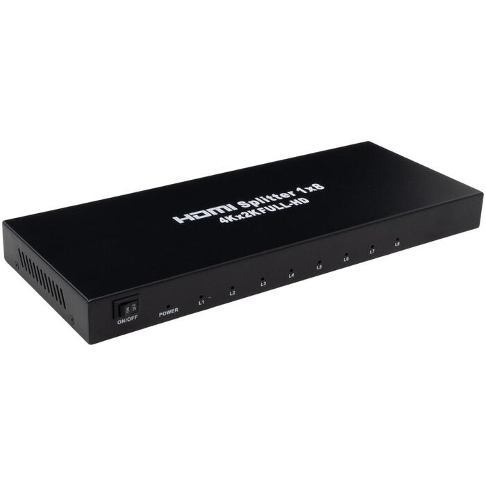 Sbox HDMI sadalītājs 1x8 HDMI-8-V2, 4K@30