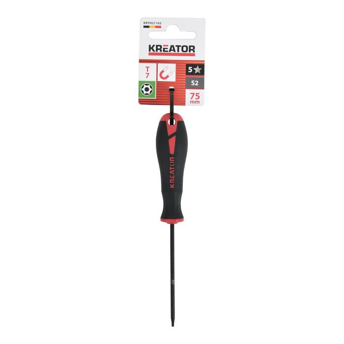 Skrūvgriezis Torx 75mm T7, KREATOR, KRTH21102