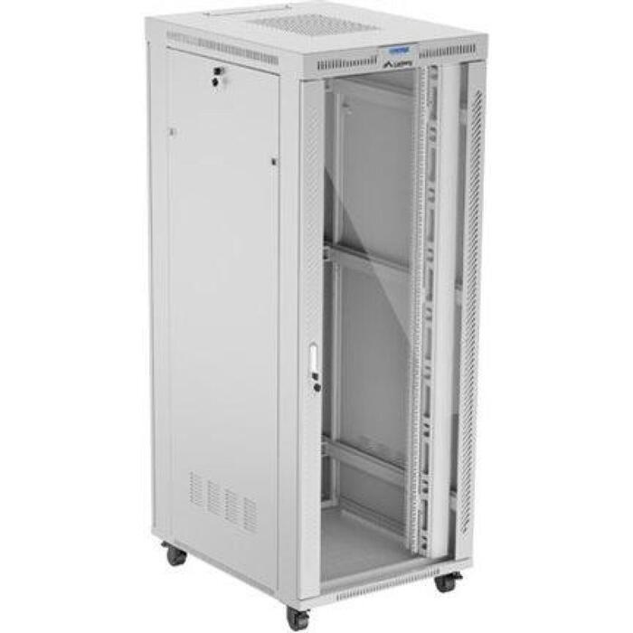 Lanberg монтажная рама FF01-8042-12SL, 42U, 800x1000mm, RAL 7035, 1.5mm толщина рамы, LCD, термостат (FF01-8042-12SL)